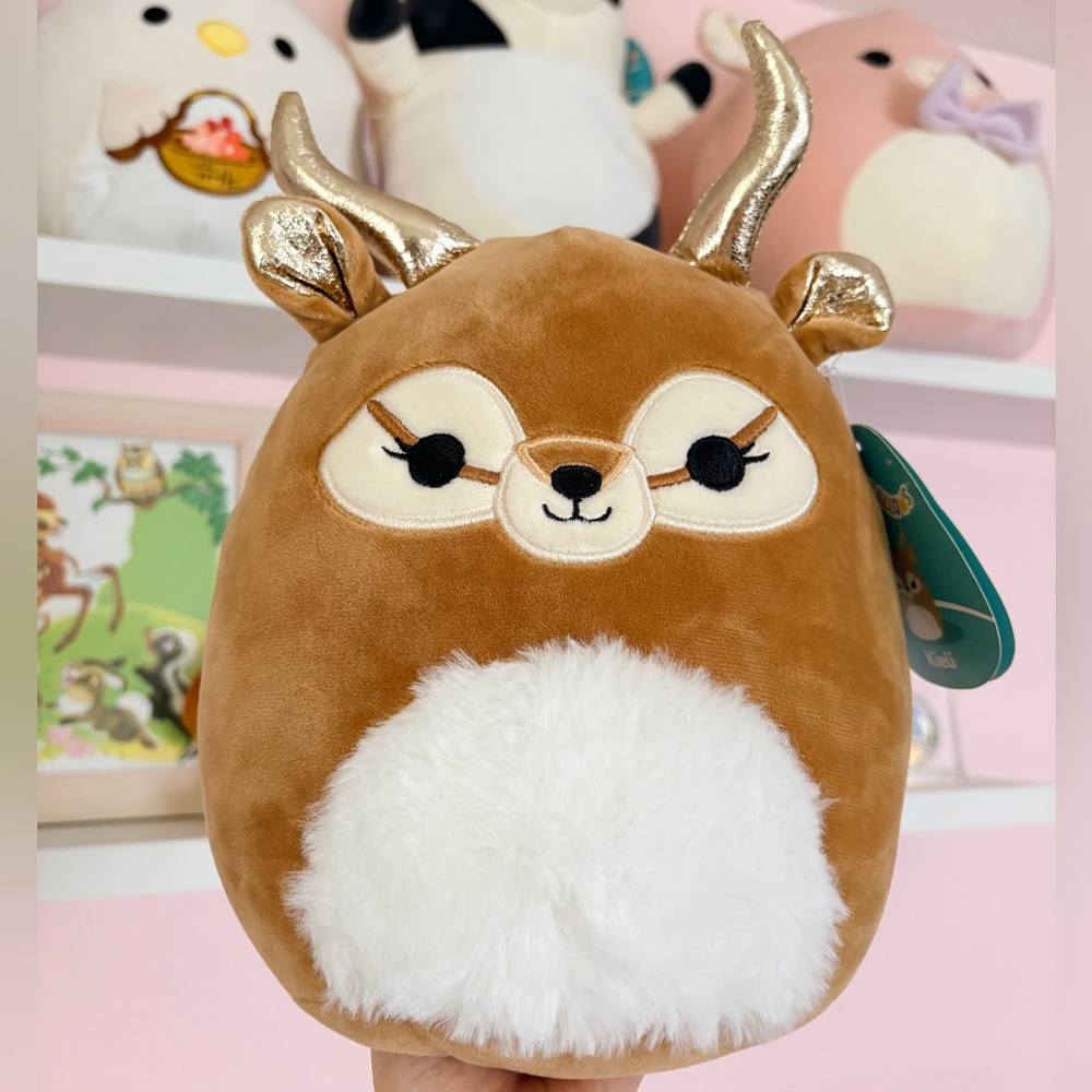 Squishmallows “Kieli” The Antelope 8” Plush 🦌💕 NWT!